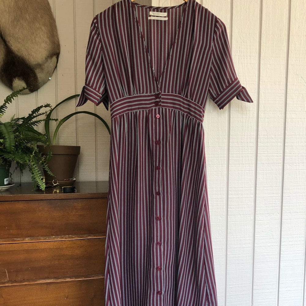 Urban Outfitters Striped Maxi Dress